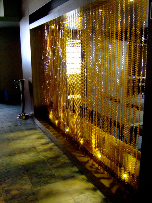 Crystal Beaded Room Divider Restaurant Partition