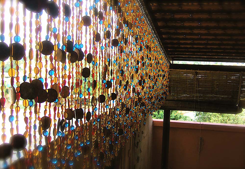 Crystal Beaded Room Divider Multicolor Bead Curtain