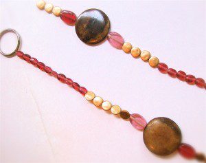 Pink Glass Beads Curtain