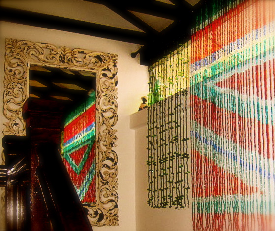 Dscn2947 Aztek Style Door Bead Curtain