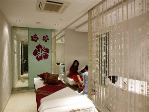Spa Room Partition