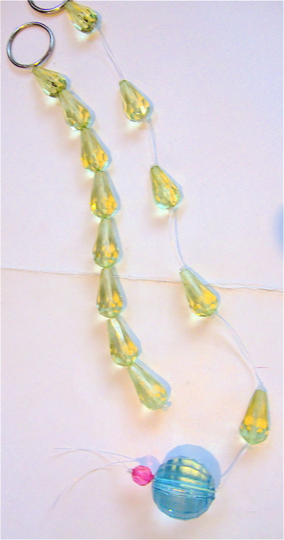 Acrylic Colored Crystal 3 Acrylic Colored Crystal Bead Curtain