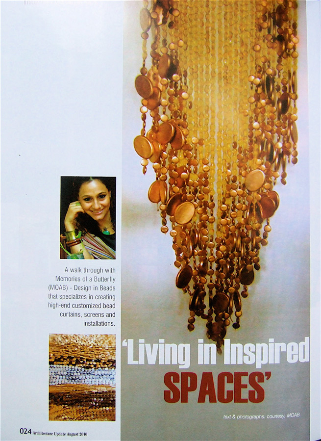 Architecture Update 1 Aug 10 Bead Curtain Memories Of A Butterfly Buy Room Divider Memories Of A Butterfly