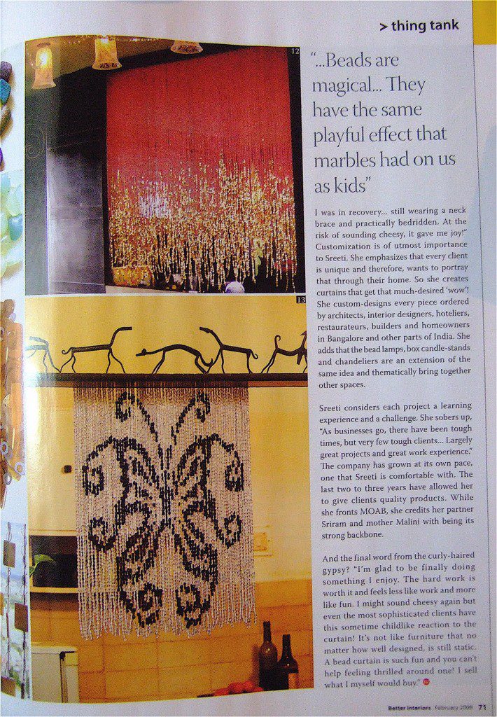 Better Interiors Feb 09 Beautiful Room Divider