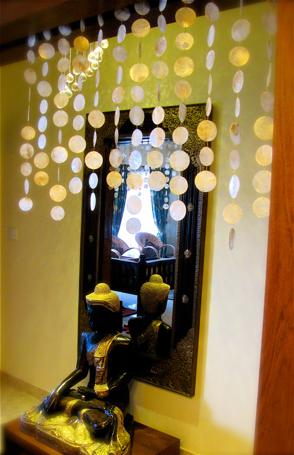 San Fran Colorful Door Beads Curtain Shell Bead Curtain
