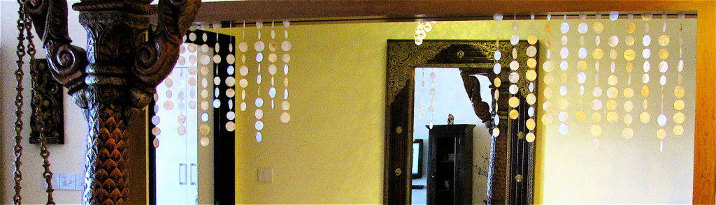 Capiz Shell, Sushma Residence 4 Shell Bead Curtain