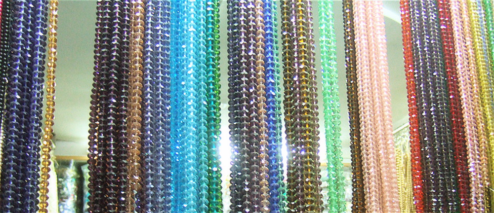 Crystal Multicolor Crystal Multicolor Glass Beads Curtain