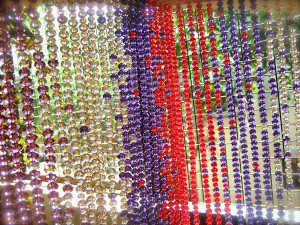 Multicolor Glass Beads Curtain