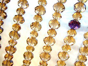 Multicolor Glass Beads Curtain