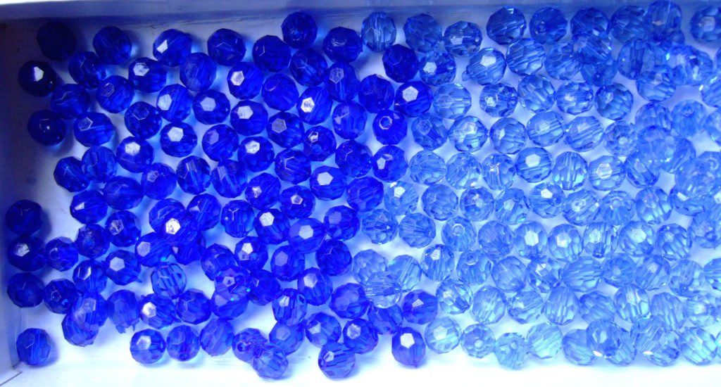 Acrylic Colored Crystal Bead Curtain Dscf5899