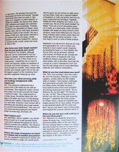 Article Detailing Bead Curtain Featured Work By Memories Of A Butterfly