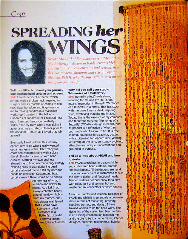 Bead Curtain Memories Of A Butterfly Article On Memories Of A Butterfly Bead Curtain Designs
