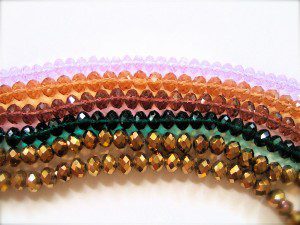 Crystal Multicolor Glass Beads