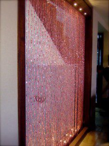 Pinkonpink 1 - World Cuisine Network, Kabir Hira, Indian Restaurant, Bangalore Trending Beaded Curtain Interiors