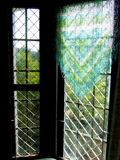 Sea Blue Green Aztek Bead Curtain Sale Bead Curtain