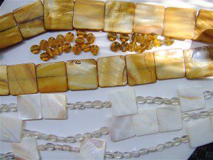 Square Shell Shell Bead Curtain