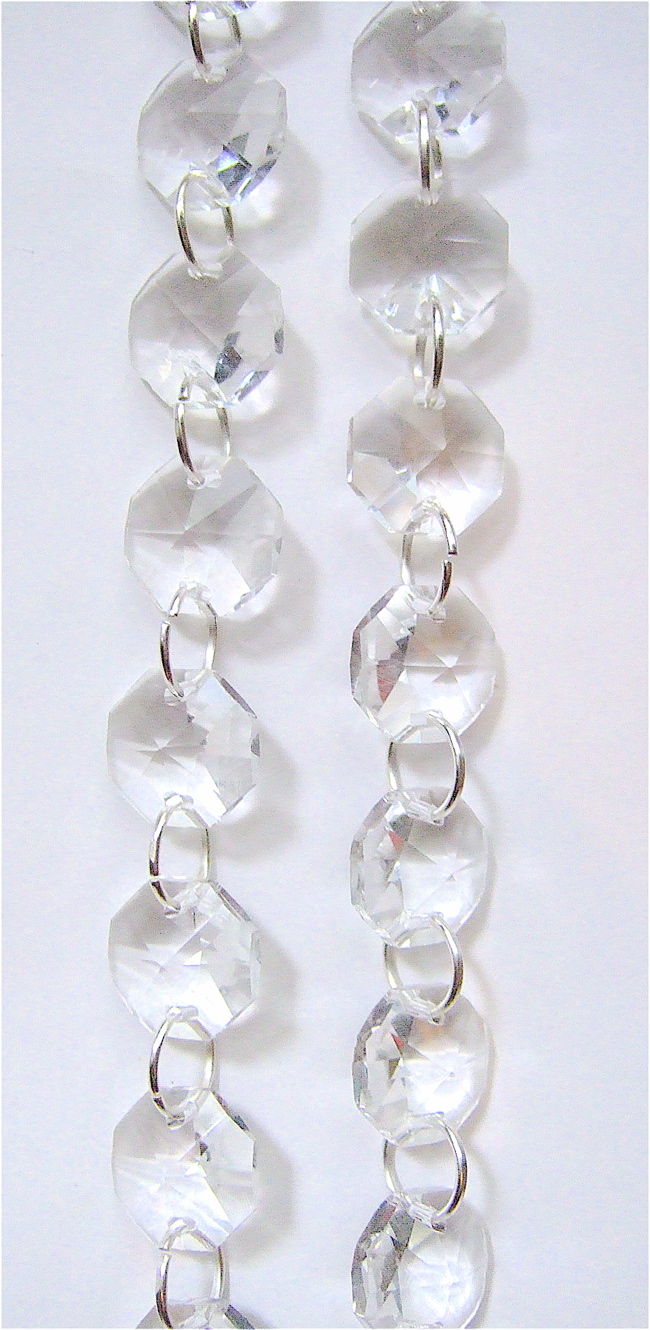 Glass Crystal With Ring Bead Curtain Screen Separator Beaded Curtain