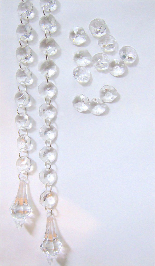 Glass Crystal With Ring Crystal Beads Curtain