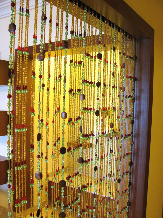 Img_1326 Sea Green Beaded Drapes