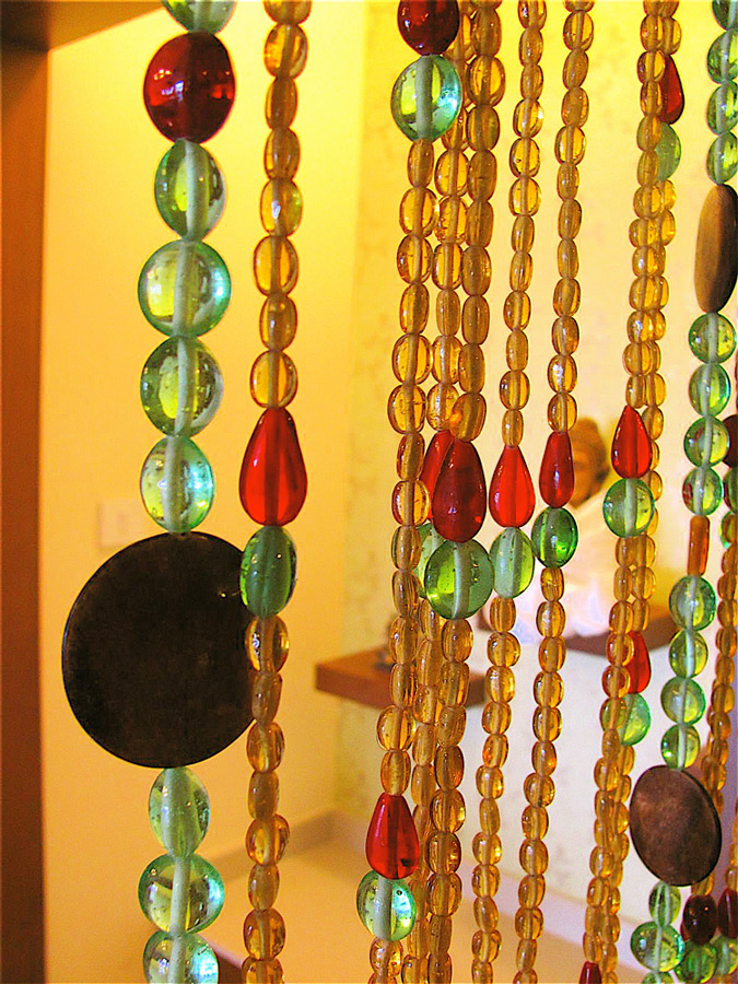 Crystal Beaded Room Divider Sea Green Beaded Drapes
