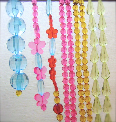Acrylic Colored Crystal 14 Acrylic Colored Crystal Bead Curtain