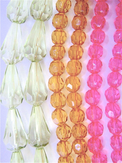 Crystal Multicolor Glass Beads Curtain
