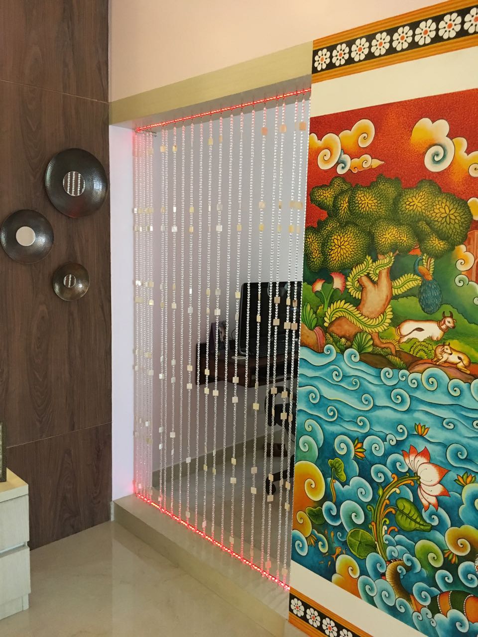 Shell Glass Bead Curtain Designs Beaded Curtains Interiors