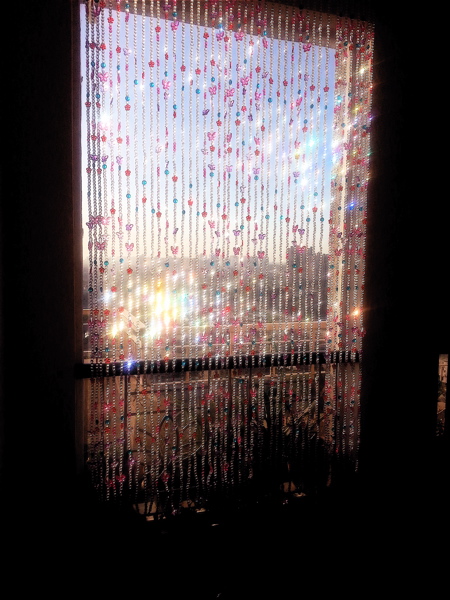 Kids Room Crystal Bead Curtain 20130228_172055