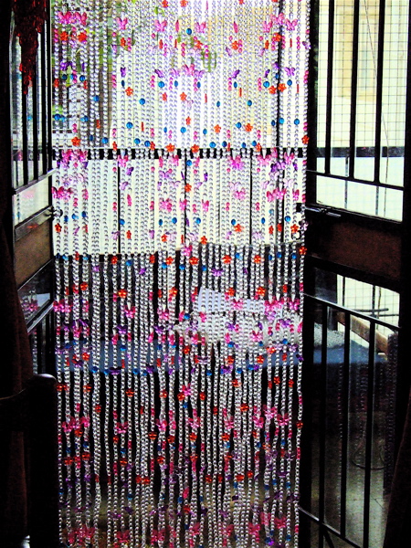 Acrylic Butterfly Bead Living Room Partition