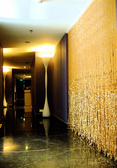 Crystal Beaded Room Divider Hotel Room Divider