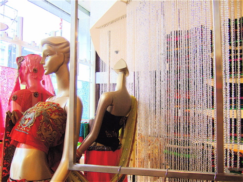 Visual Merchandising Bead Curtain Visual Merchandising Bead Curtain