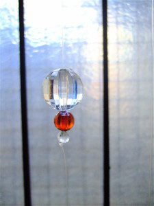 Beautiful Large Crystal Balls For Beaded Strings