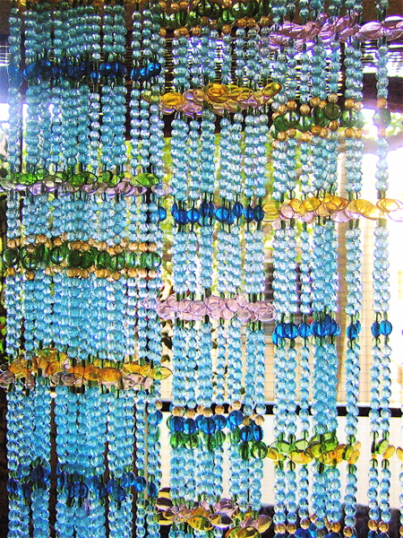 Botanical Glass Beaded Curtain For Door Trending Interior Design Ideas