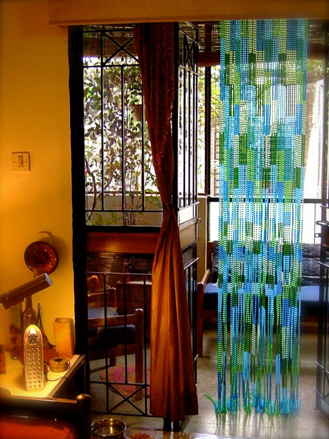 Glass Beads For Beaded Curtain Blue Green Mosaic Design Beaded Curtains For Doorways Near Me