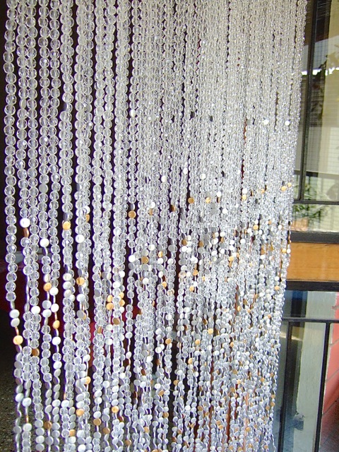 Hotel Interiors White Silver Gold Bead Curtain Buy Customized White Crystal Designer Beaded Curtain International Interiors