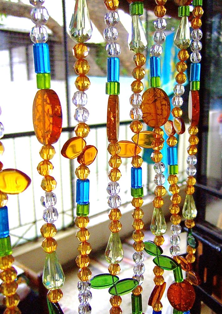 Glass Beads For Beaded Curtain Room Separators