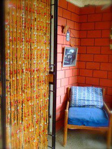 Hong Kong Living Room Interior Design Beads Curtain