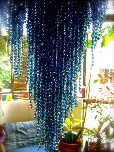 Clients Of Memories Of A Butterfly Beaded Curtain, Bead Screen, Spa Interiors, Room Divider, Separator