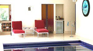 Poolside Decorative Bead Curtain