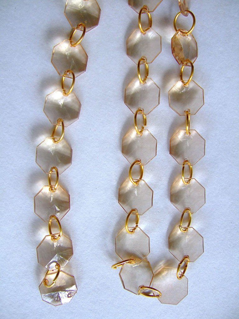 White Bead Curtain Crystal Beaded Curtain