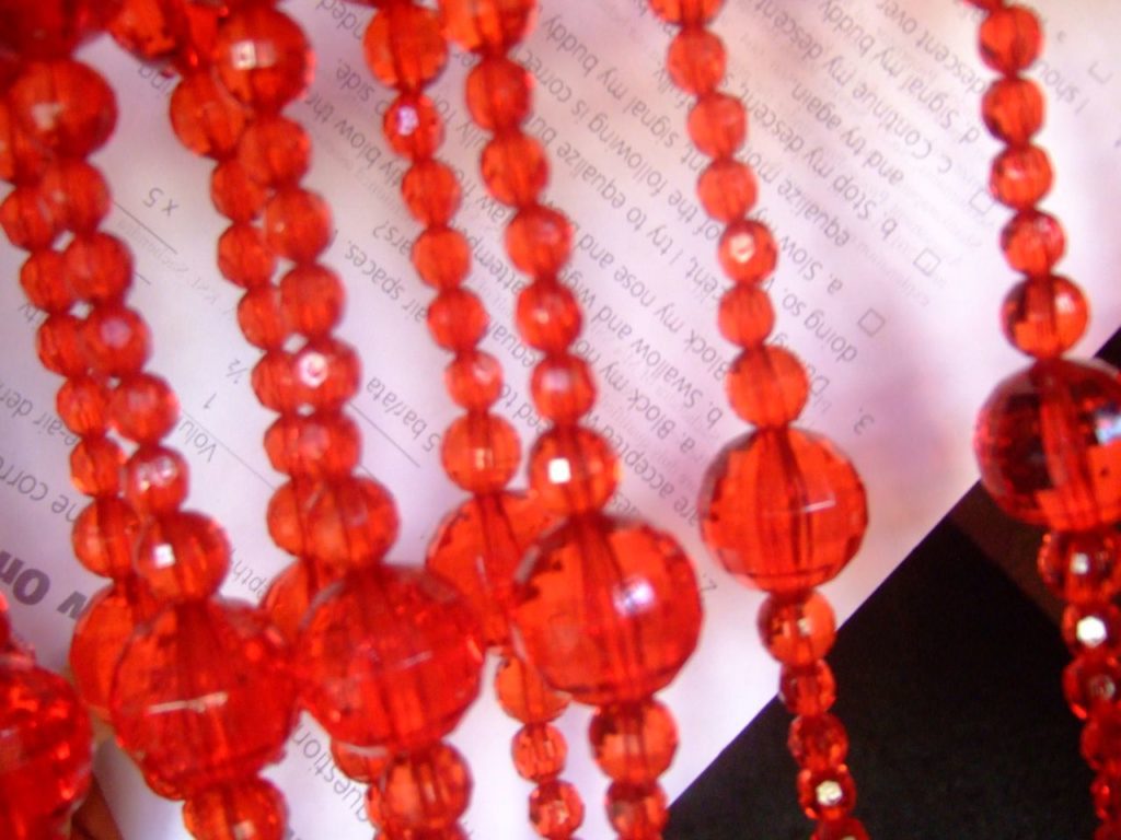Pooja Room Bead Curtain Beautiful Crystal Bead Curtain