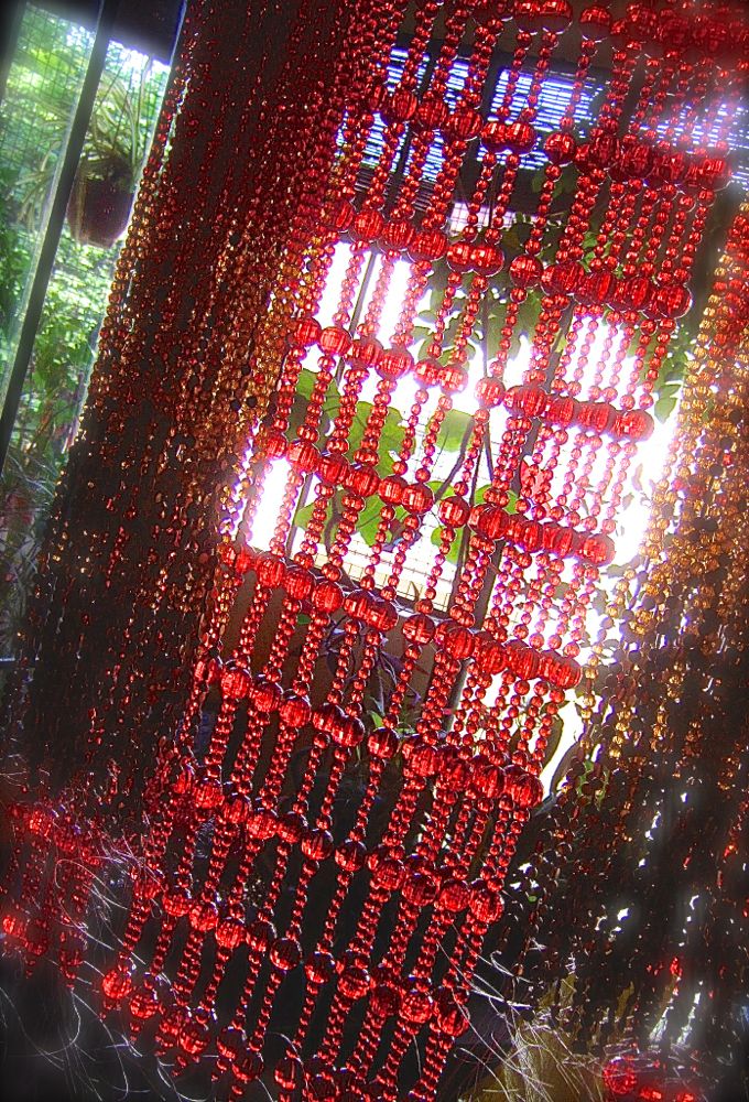 Crystal Beaded Room Divider Pooja Room Bead Curtain