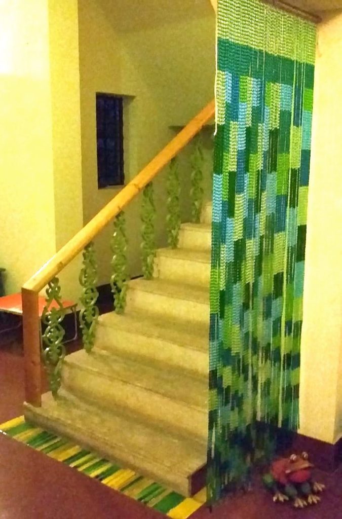 Glass Beaded Curtain Interiors Room Separator