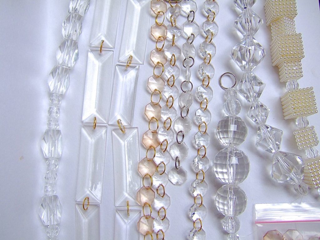 Crystal Beads Curtain Beautiful Acrylic Crystal