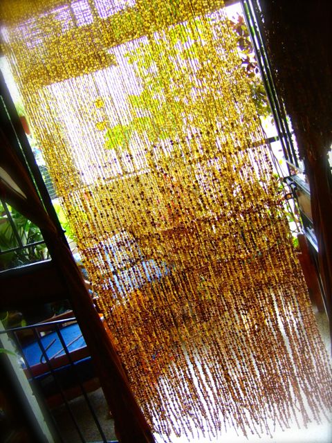 Glass Beads For Beaded Curtain Hanging Sculpture Beaded Curtain