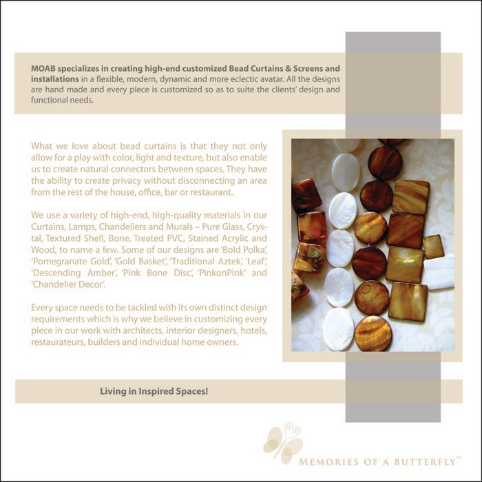 Memories Of A Butterfly Brochure Memories Of A Butterfly Brochure