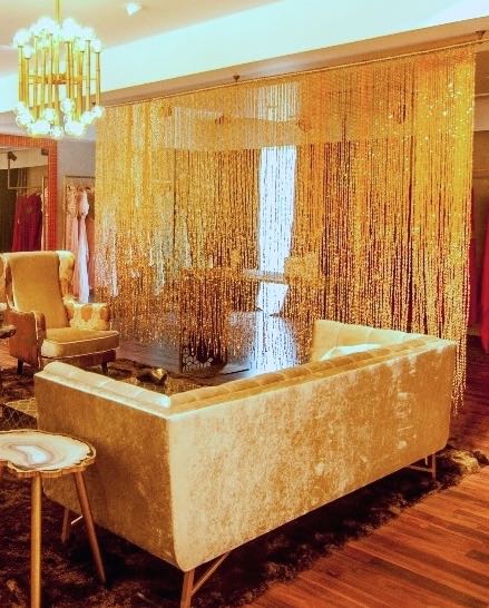 Crystal Beaded Room Divider Custom Design Beaded Curtain