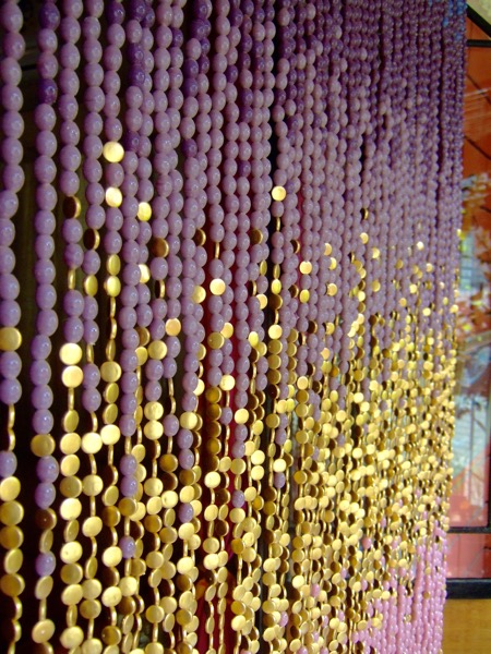 Purple Beige Ombre Glass Beaded Curtain Shop Bead Curtain