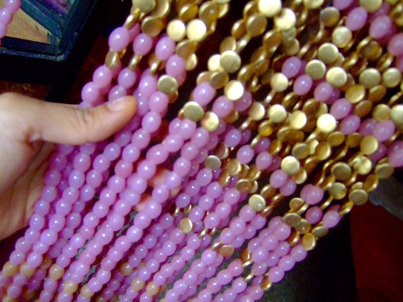 Purple Beige Ombre Glass Beaded Curtain Buy Pink Beads Beaded Curtain