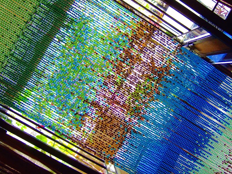 Hanging Sculpture Beaded Curtain For Interior Design